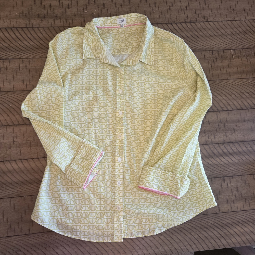 Crown & Ivy Button-Up Shirt